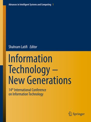 cover image of Information Technology--New Generations